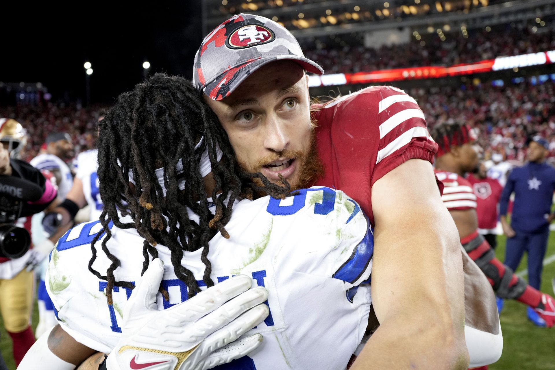 George Kittle at NFC Divisional Playoffs - Dallas Cowboys v San Francisco 49ers