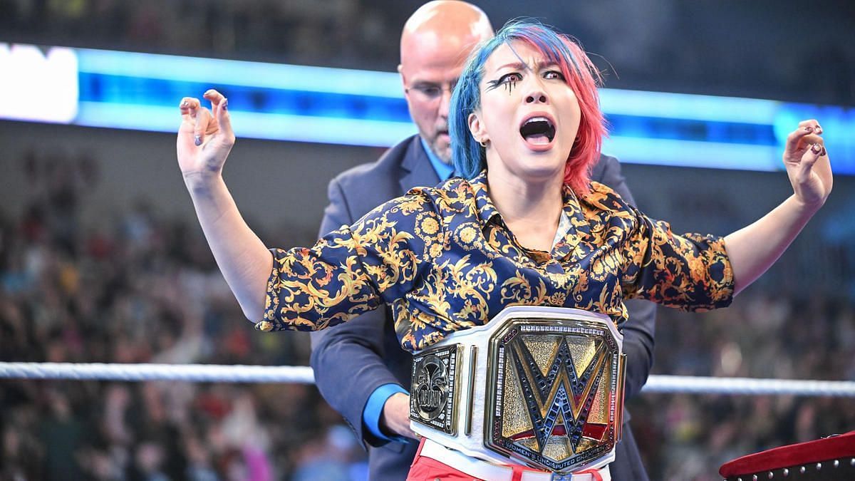 Asuka is the new WWE Women