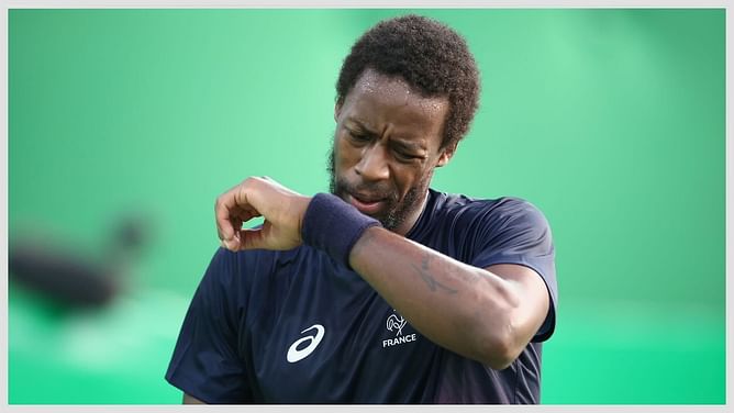 Gael Monfils contemplates uncertain future after injury forces heartbreaking French Open withdrawal