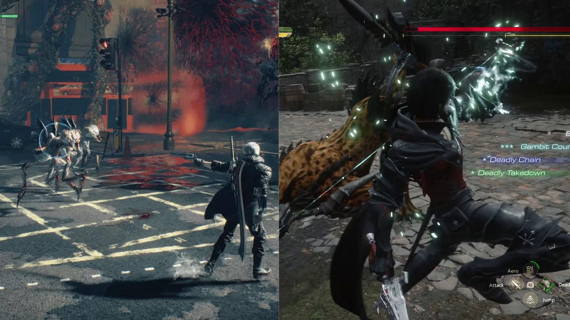 Devil May Cry 5 vs. Final Fantasy 16: Which is a better action game?