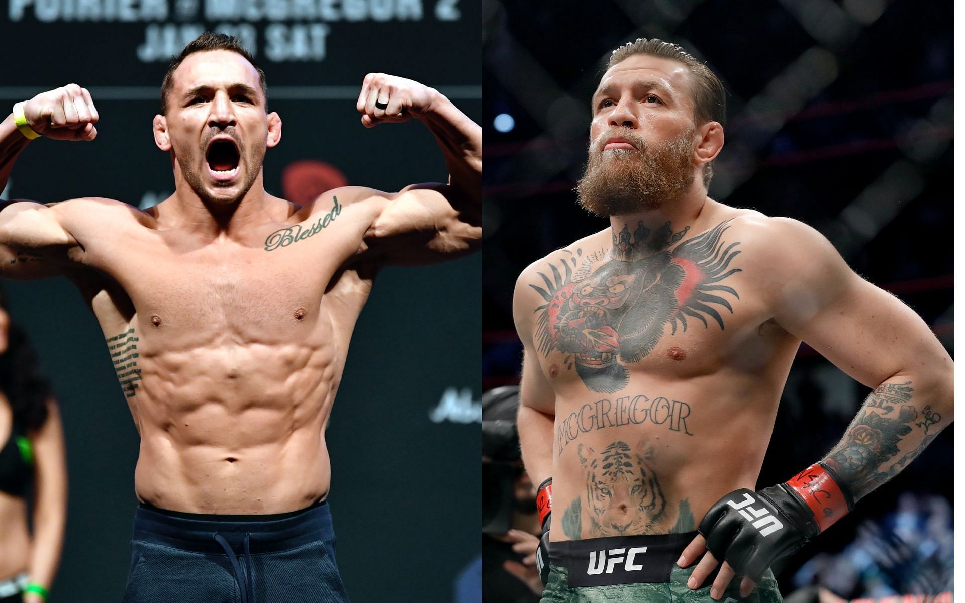 Michael Chandler (left) and Conor McGregor (right) [Image credits: Getty Images] 
