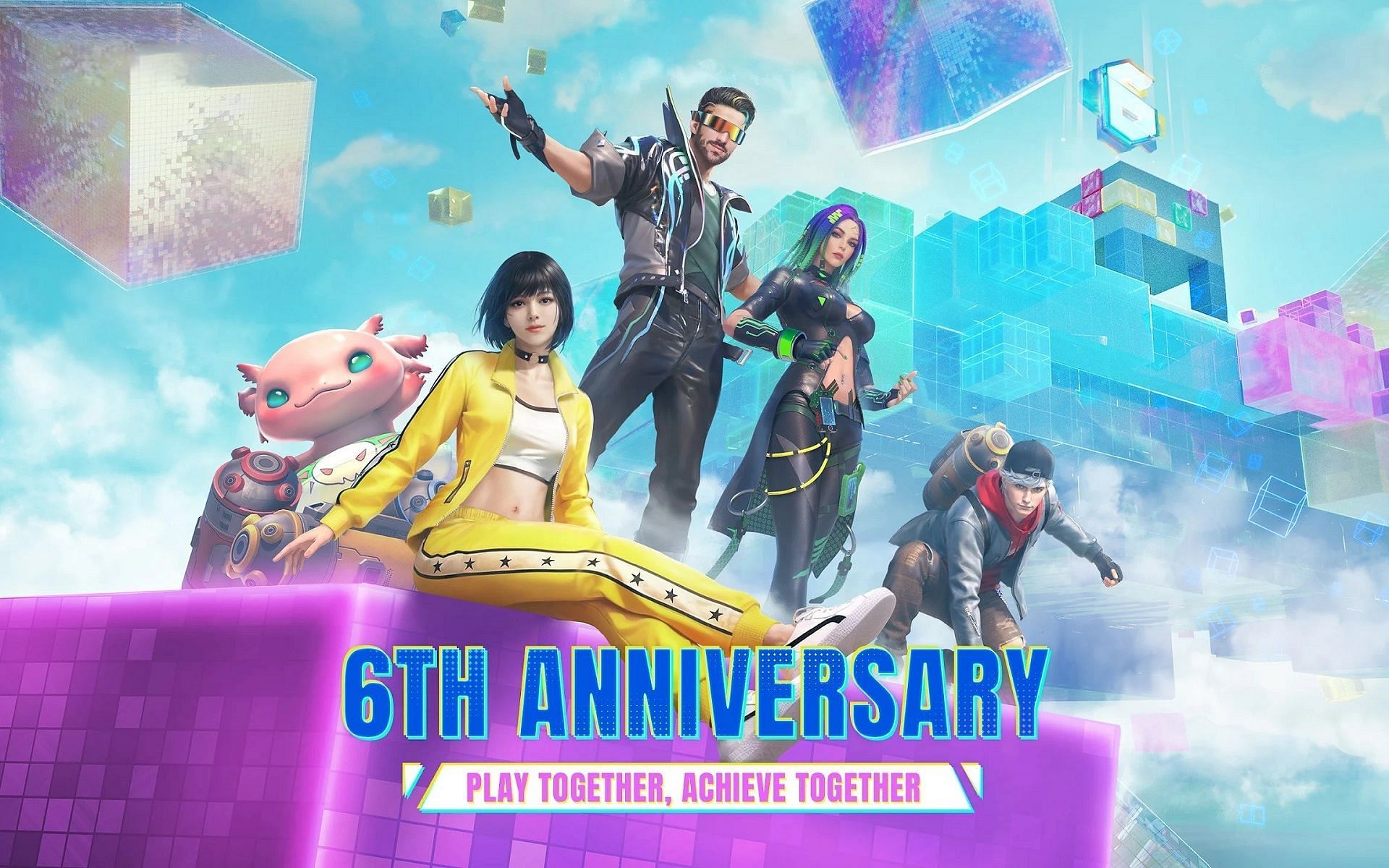 Free Fire 6th Anniversary items have been leaked (Image via Garena)