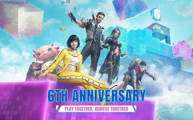 Free Fire 6th Anniversary items leaked: Bundles, gun skins, emotes, and more
