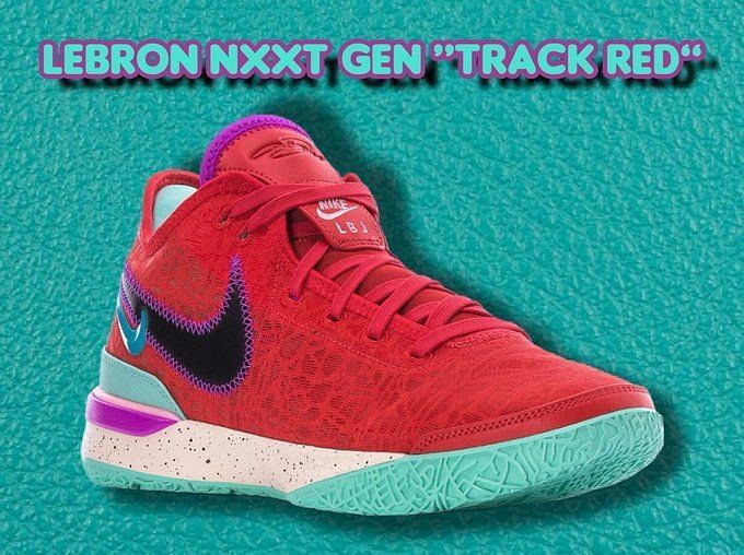 lebron all red shoes