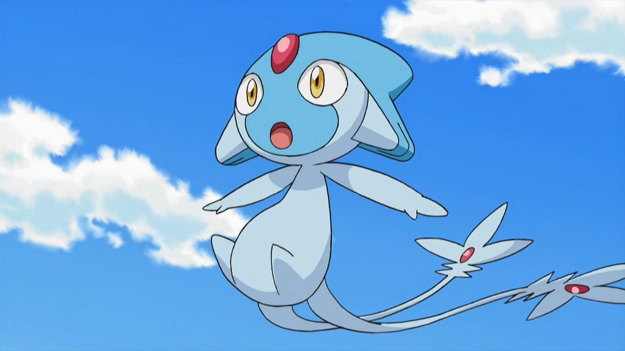 Azelf as seen in the anime (Image via The Pokemon Company)