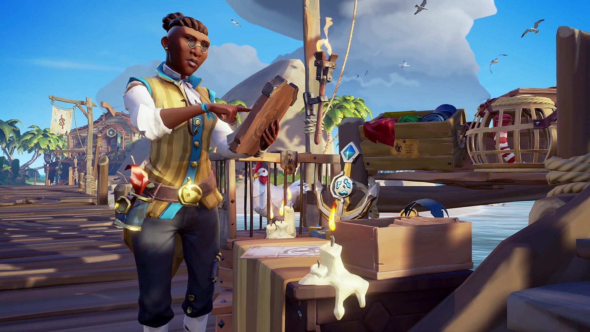 Exploring the best techniques to quickly level up Merchant Alliance in Sea of Thieves (Image via Rare)