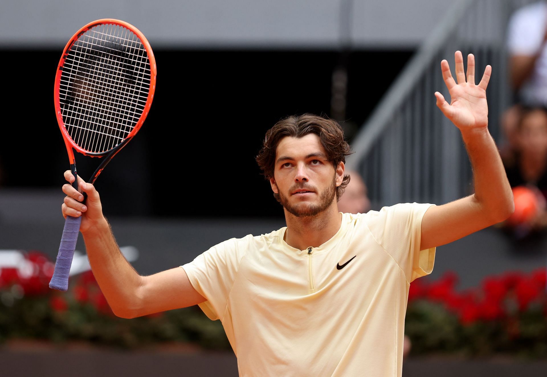 Fritz at the 2023 Mutua Madrid Open.