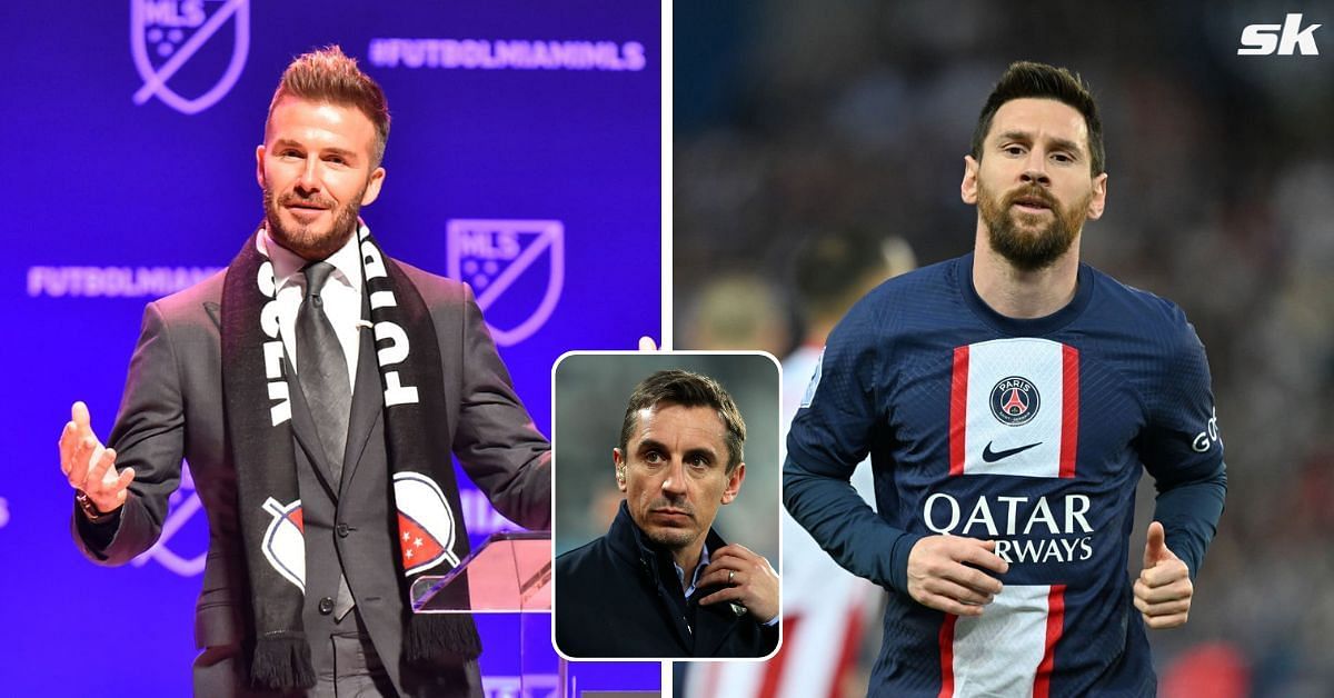 Lionel Messi recently joined David Beckham