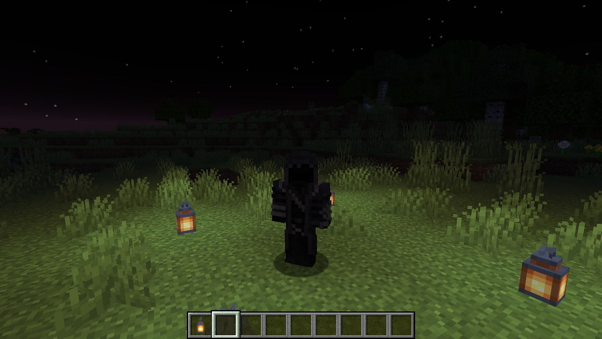 This wicked skin would fit nicely in a dark location or story setting (Image via Mojang)