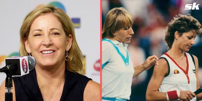 "We didn't have enough money to have a team, so we practiced together" - When Chris Evert reflected on French Open final against Martina Navratilova