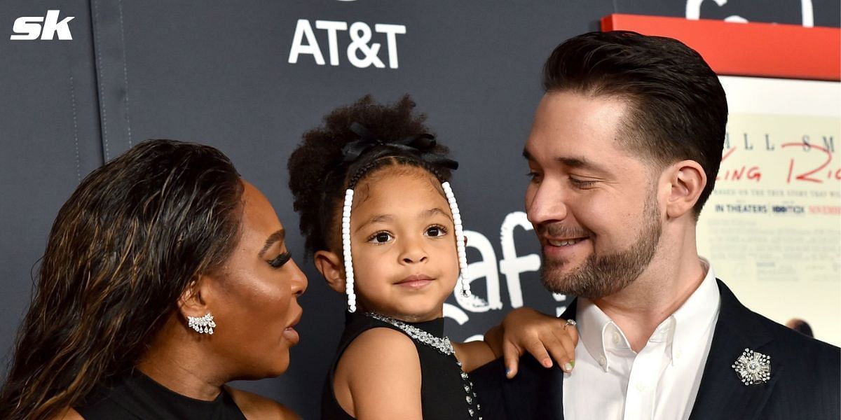 Serena Williams, Alexis Ohanian and their daughter Olympia Ohanian