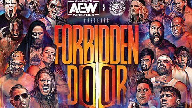 Early betting odds for AEW x NJPW: Forbidden Door II released, title reign to end after 173+ days?