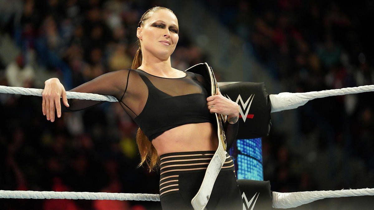 Ronda Rousey is one half of the WWE Women