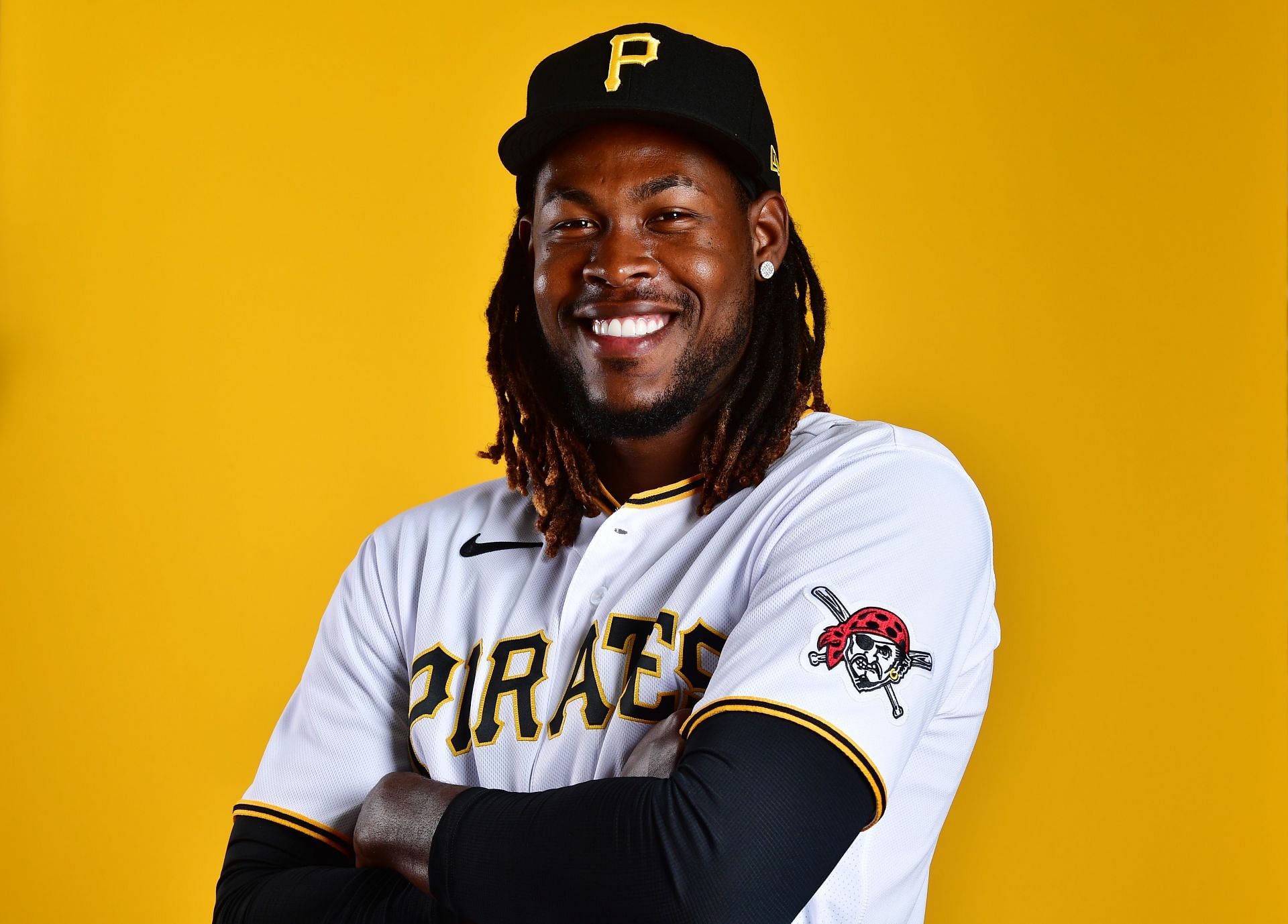 Oneil Cruz in Pittsburgh Pirates Photo Day
