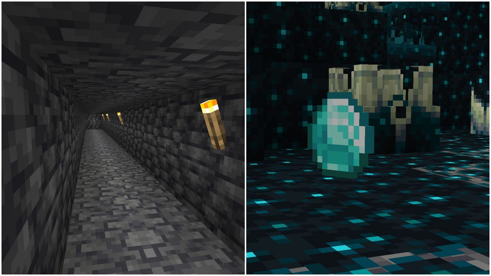 Mining is one of the most time-taking activities in Minecraft 1.20 (Image via Sportskeeda)