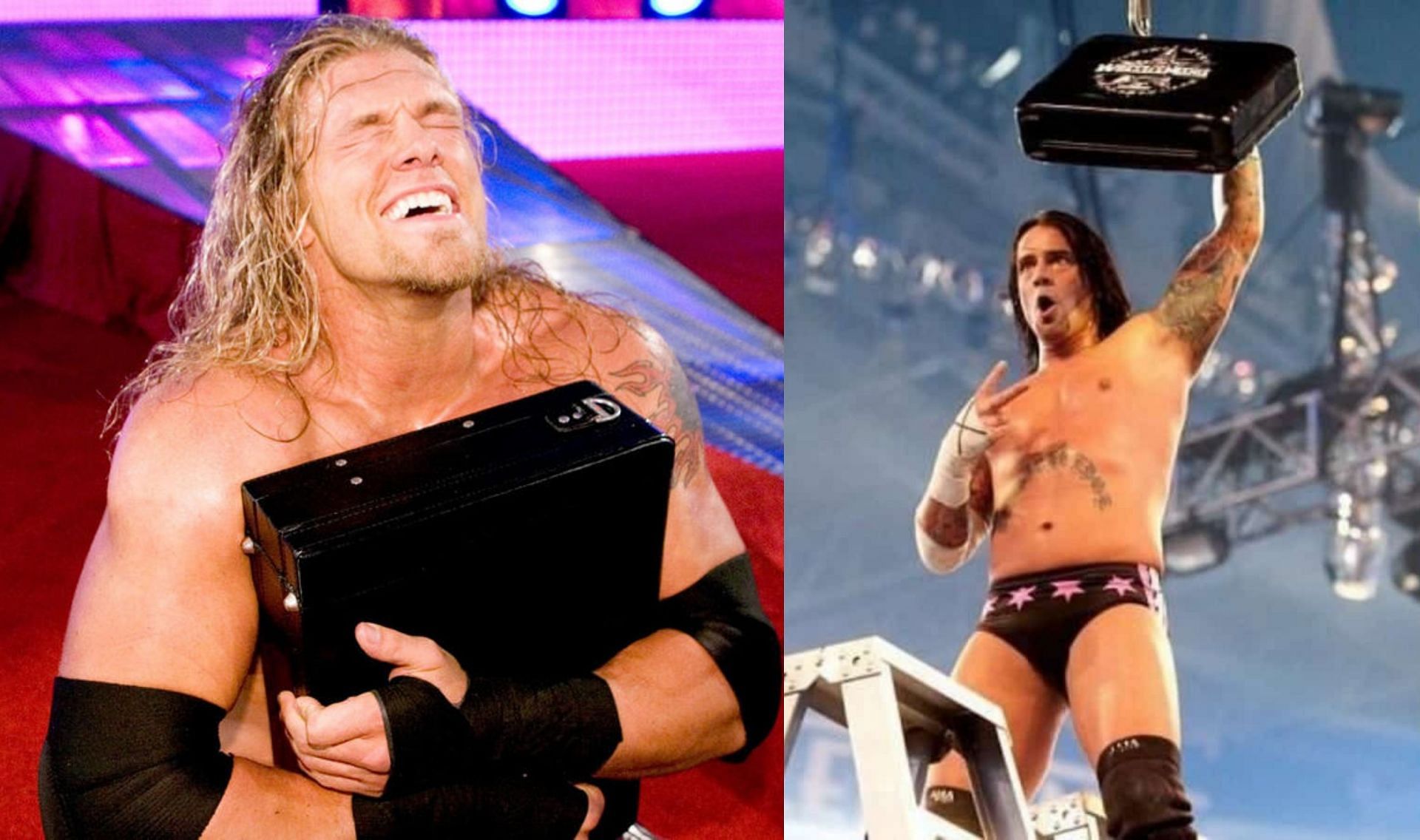 कुछ WWE Money in the Bank मैचों का आयोजन WrestleMania में भी हुआ है 