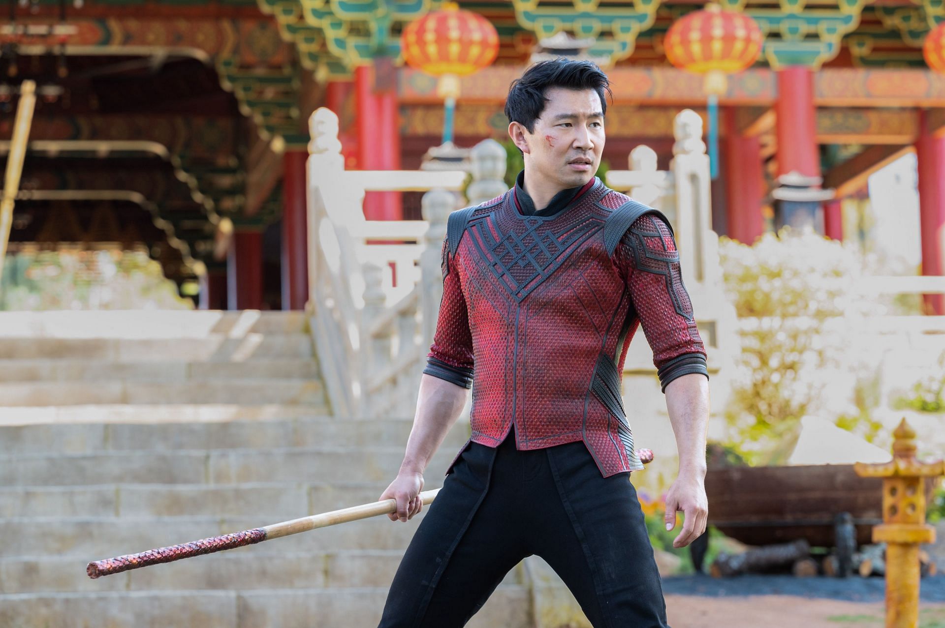 Simu Liu as Xu Shang-Chi in Shang-Chi and the Legend of the Ten Rings (Image via Marvel Studios)