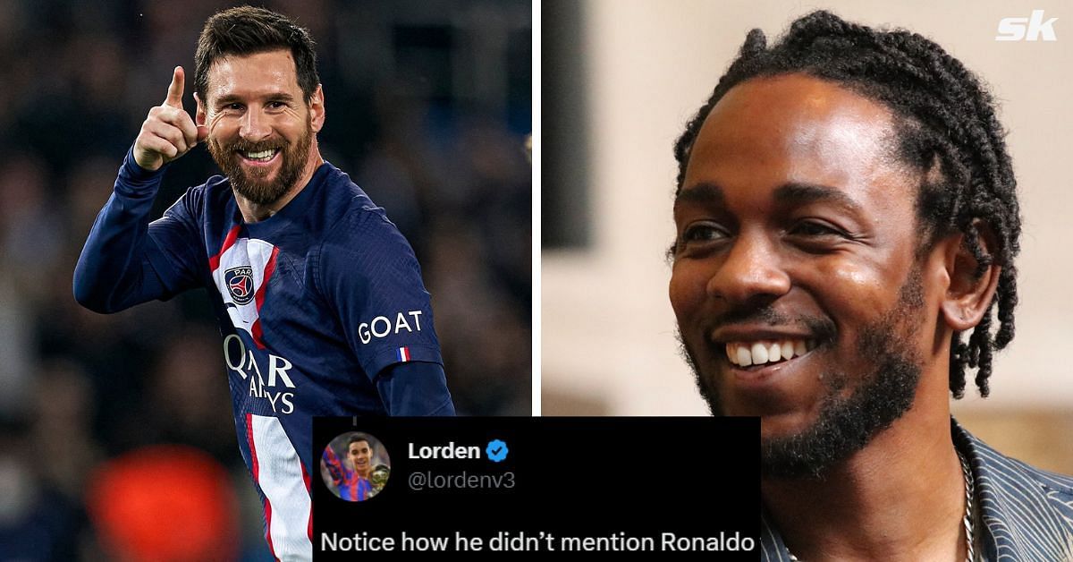 Kendrick Lamar named Lionel Messi in his latest song