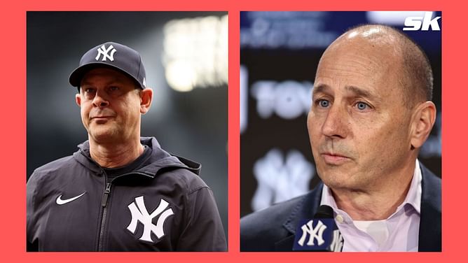 New York Yankees owner Hal Steinbrenner gives vote of confidence to manager Aaron Boone and GM Brian Cashman: "Nobody’s on the hot seat right now"