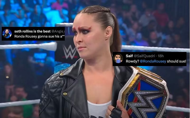 "Ronda Rousey Gonna Sue His A**" - Fans Accuse AEW Star Of Copying ...