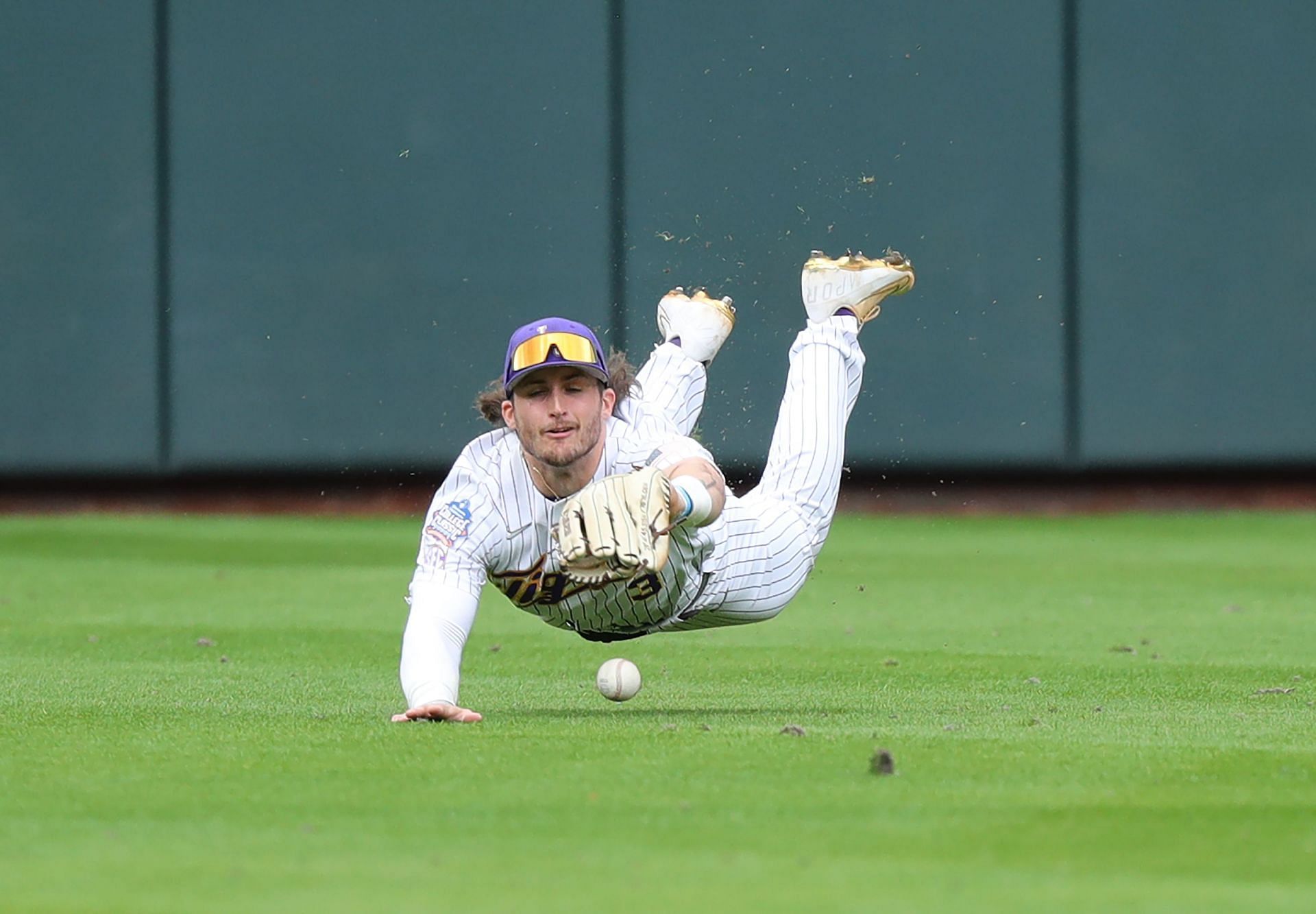 Shriners Children&#039;s College Classic: HOUSTON, TEXAS - MARCH 04: Dylan Crews #3 of the LSU Tigers.