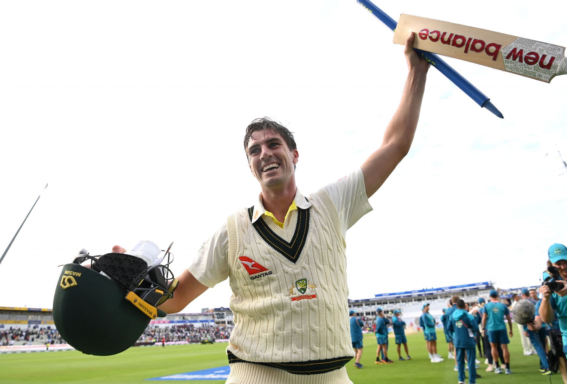 The smile on Pat Cummins&#039; face at the end of the successful Edgbaston Test said it all!