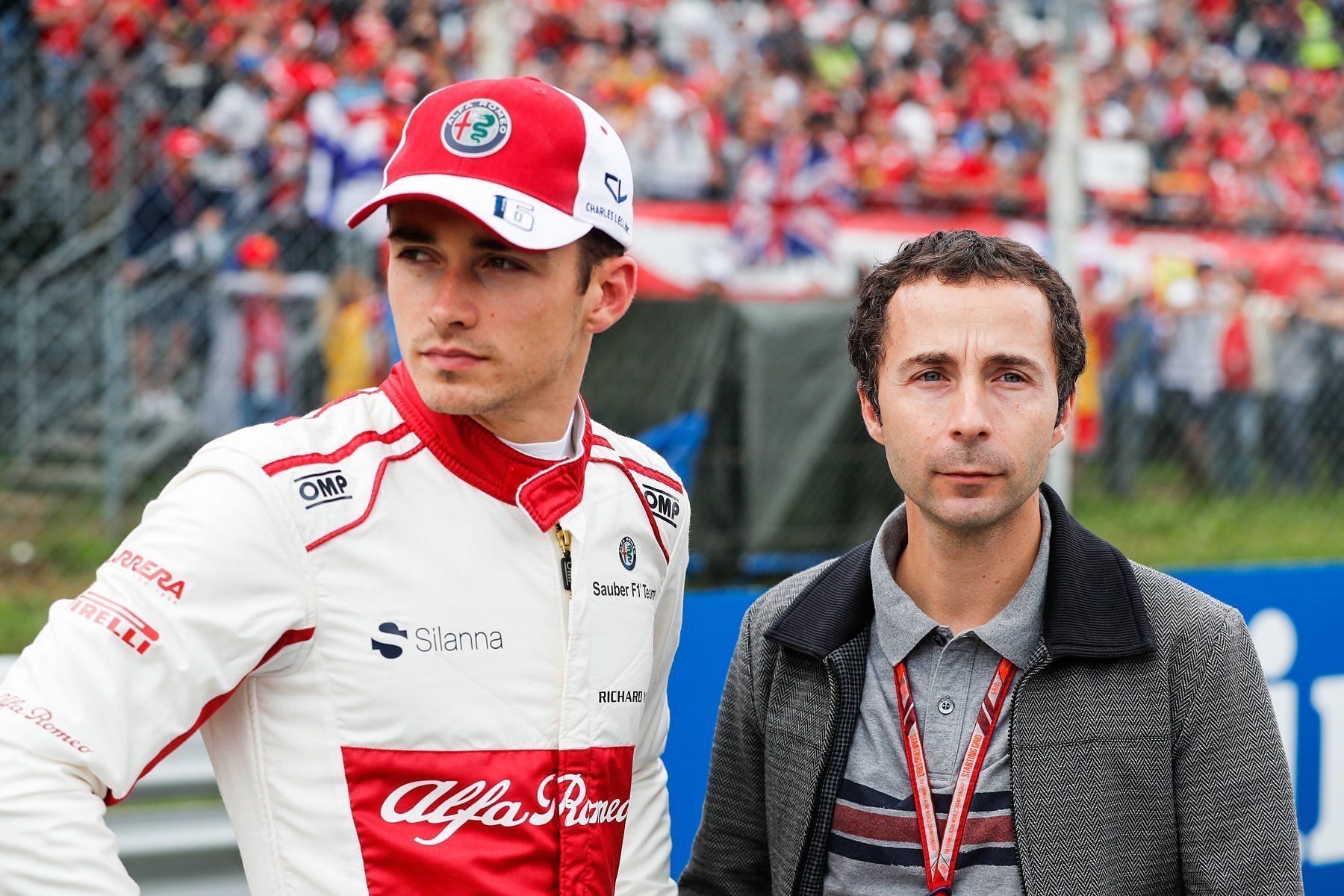 Charles Leclerc and Nicholas Todt