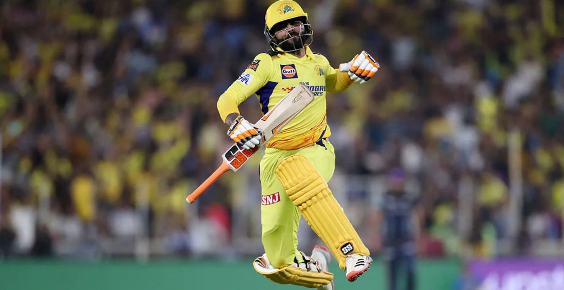 Ravindra Jadeja scored 10 runs off the last two balls to guide CSK to the title. (Credit: BCCI)