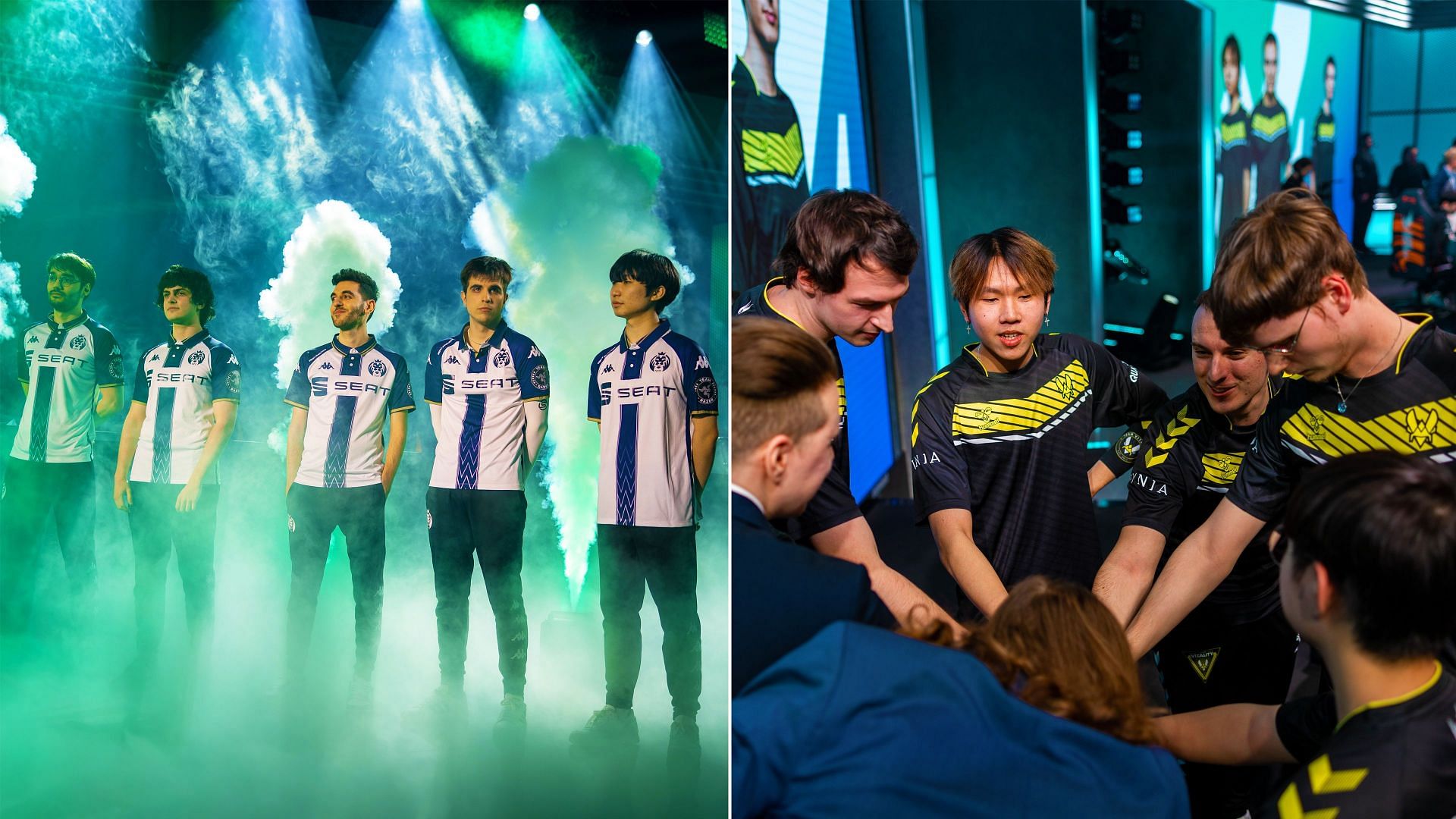 The opening fixture of the LEC 2023 Summer will feature MAD Lions vs. Team Vitality (Images via Riot Games)