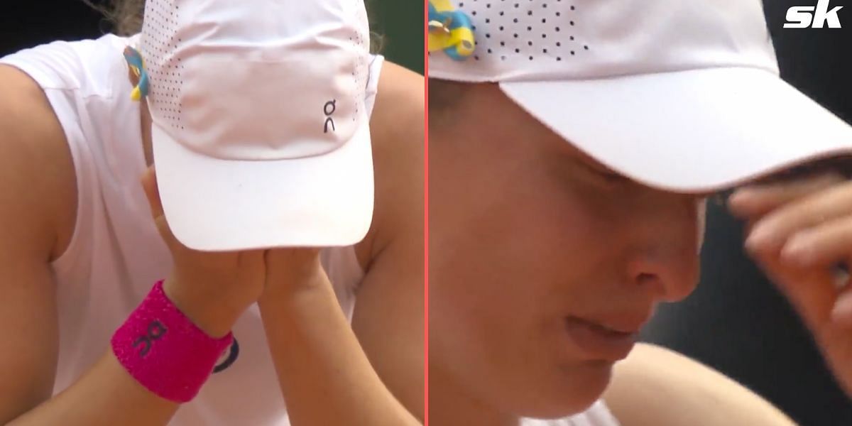 Iga Swiatek broke down in tears after her French Open 2023 triumph