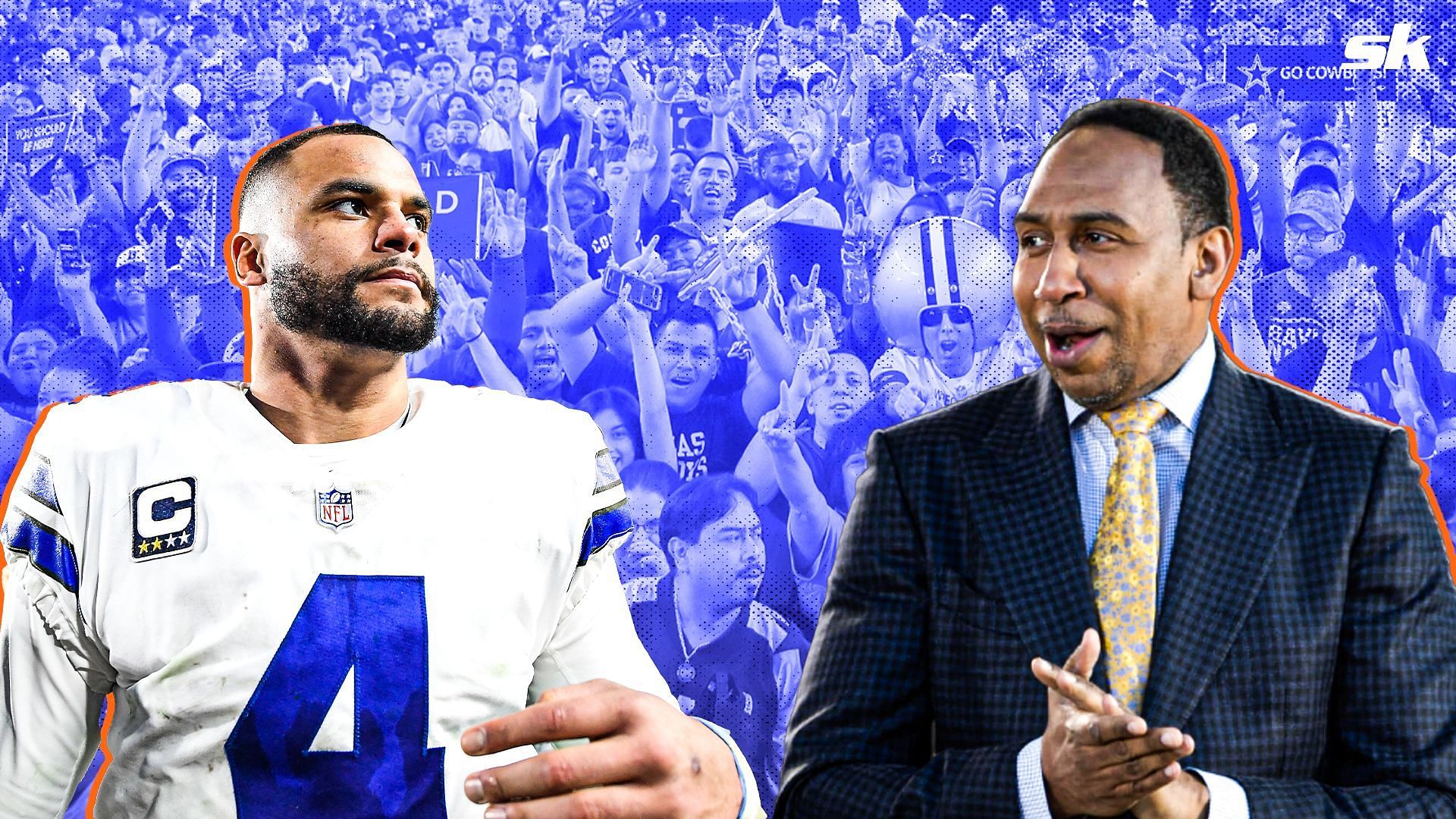 Stephen A. Smith reveals why Dak Prescott's Cowboys are in for a season to  remember - Their flop will be so flagrant