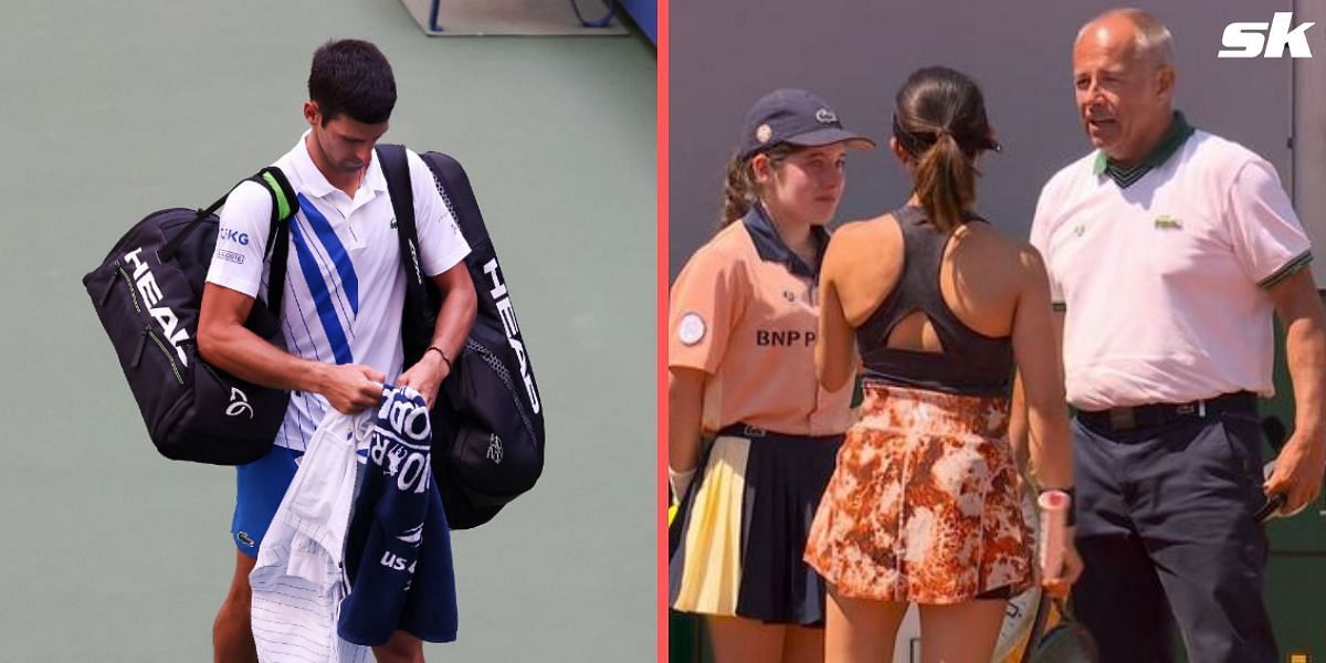 Novak Djokovic and Miyu Kato were both defaulted