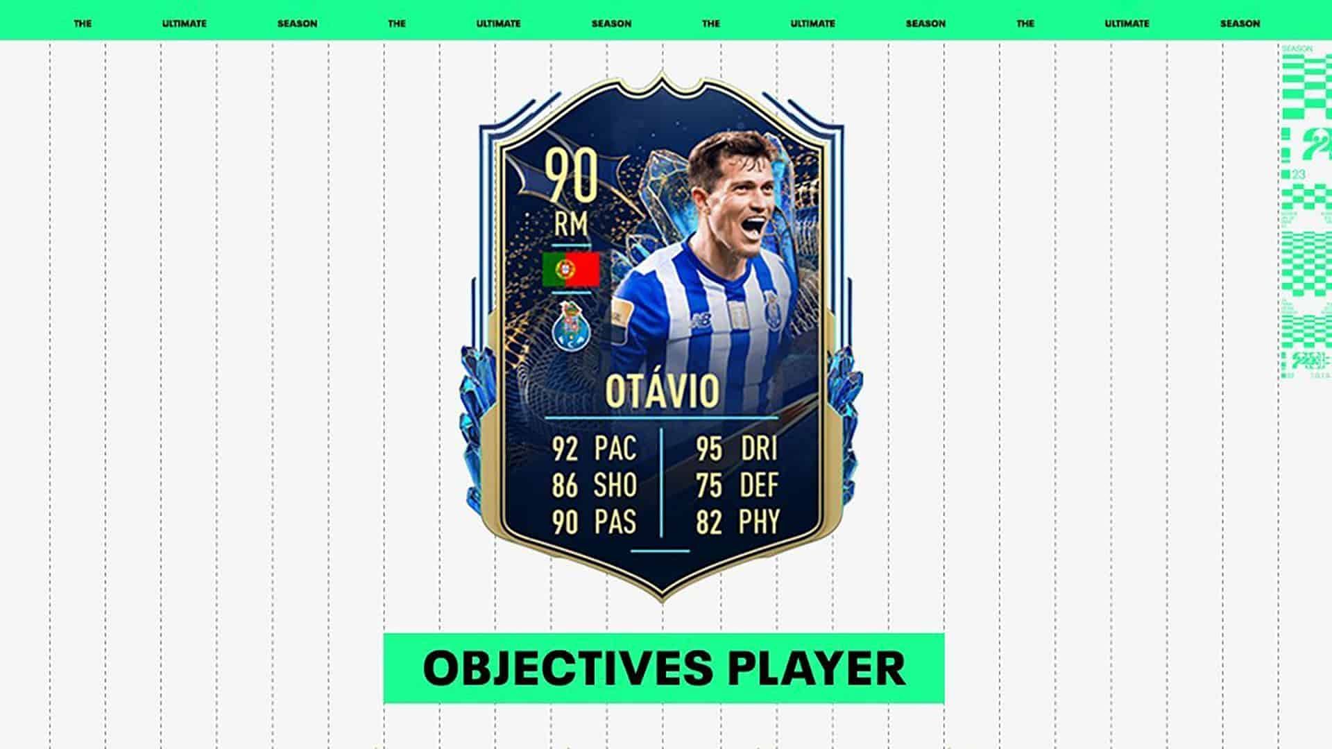 Best way to complete the Otavio Liga Portugal TOTS objective in FIFA 23 (Image via EA Sports)