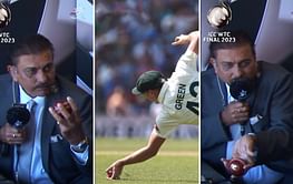 “When fingers split and come downwards, the ball will touch the grass” - Shastri, Gavaskar not convinced with Green’s catch being declared 'clean'