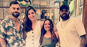 [Picture] Wanindu Hasaranga shares throwback post with RCB teammate Virat Kohli and Anushka Sharma