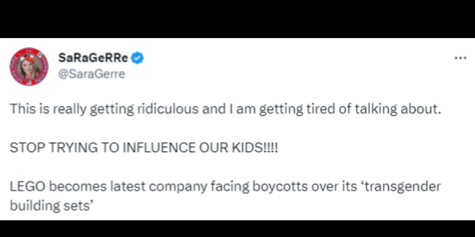 LEGO "Stop trying to influence our kids" Lego Boycott calls intensify
