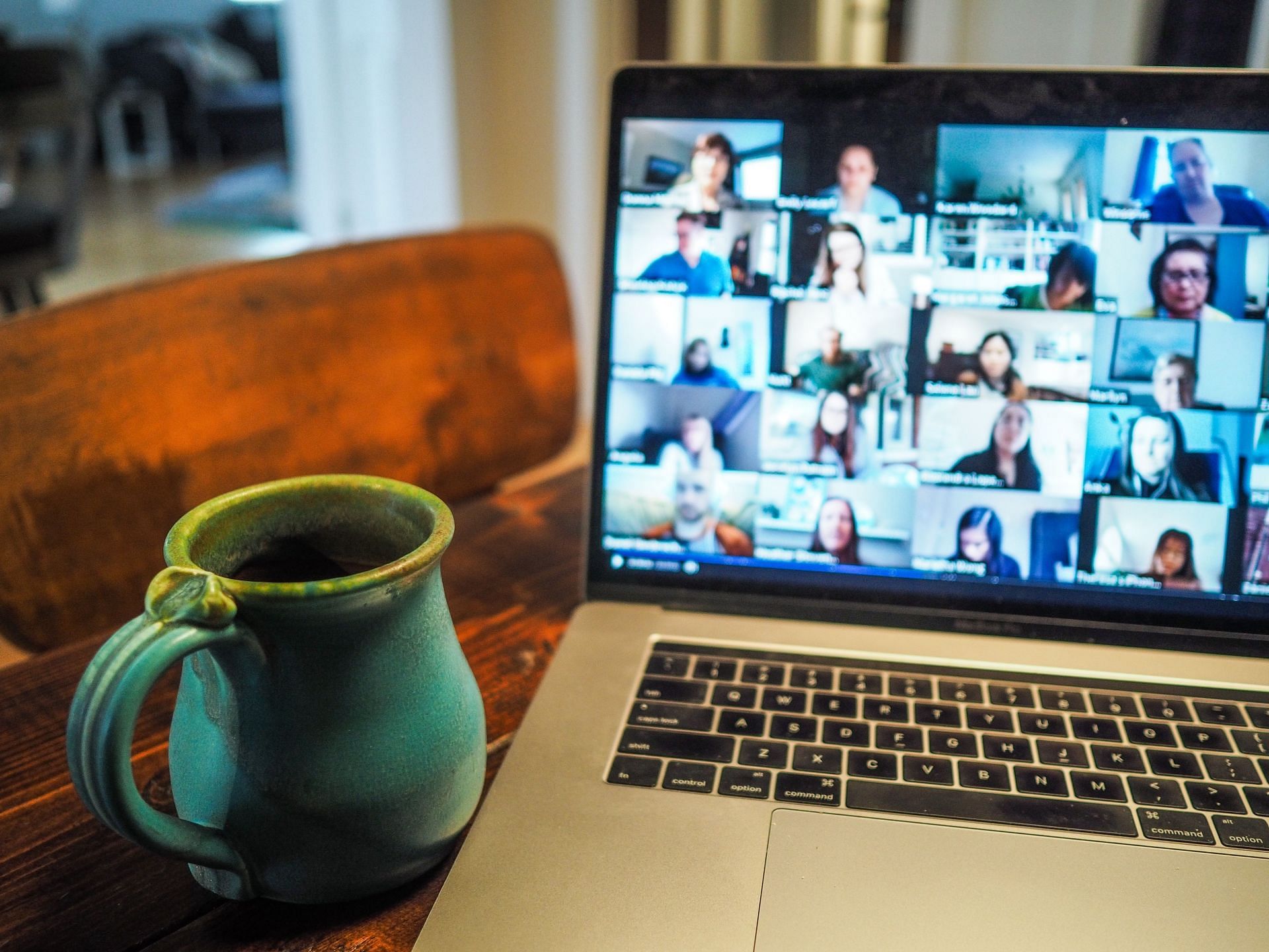 Accessing Reactions during video chat ( Image via Unsplash/ Chris Montgomery)