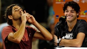 "Given a polaroid" - Taylor Fritz shows hilarious gift of iconic shushing moment from French Open 2023