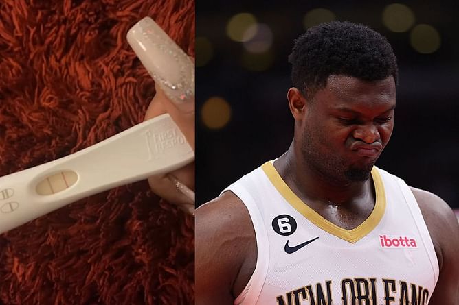 NBA fans roast Pelicans star's 'downfall' after Moriah Mills news: "Zion Williamson having a baby with a 32-year old p**n star"