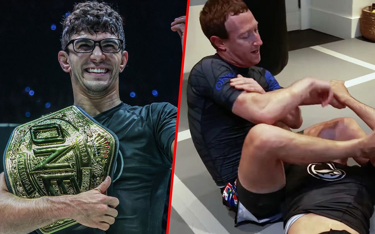 Mikey Musumeci and Mark Zuckerberg - Photo by ONE Championship