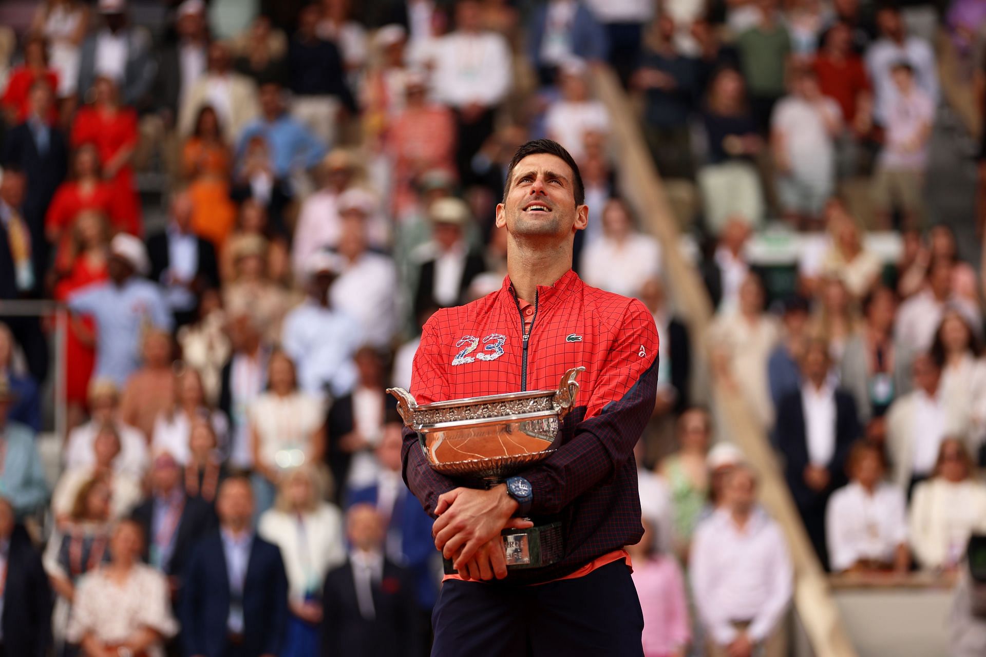 2023 French Open presentation ceremony