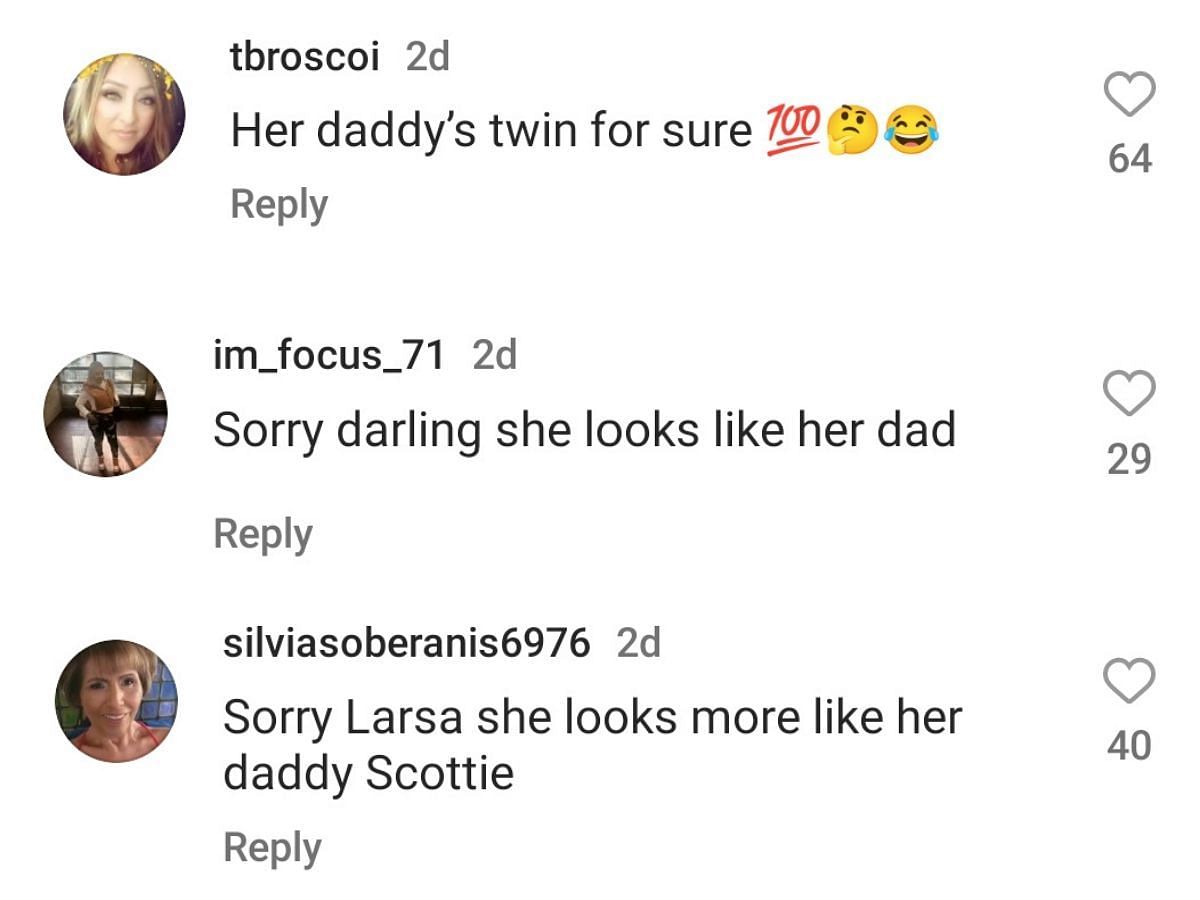 Fans react to Larsa Pippen&#039;s recent post with her daughter Sophia Pippen (Image via Twitter)