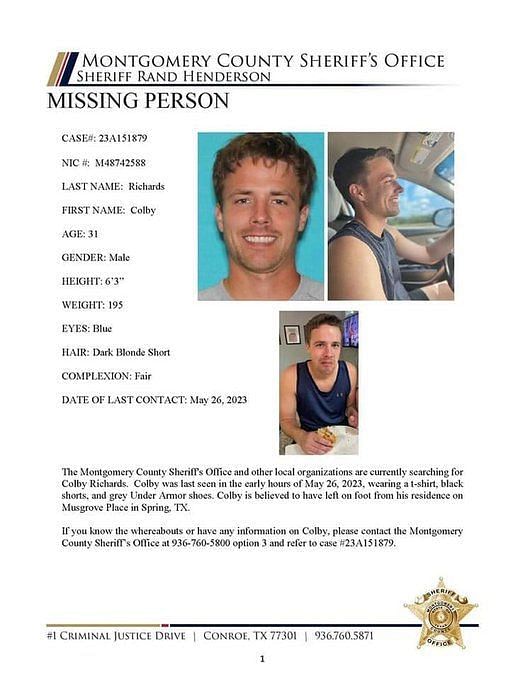 Where was Colby Richards Found? Missing father located a week after ...