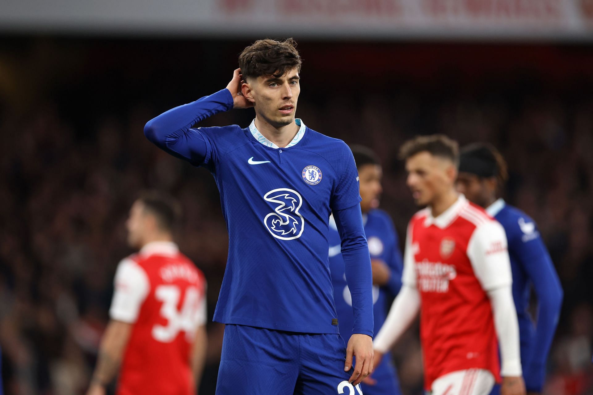 Kai Havertz moved to Arsenal in the summer of 2023