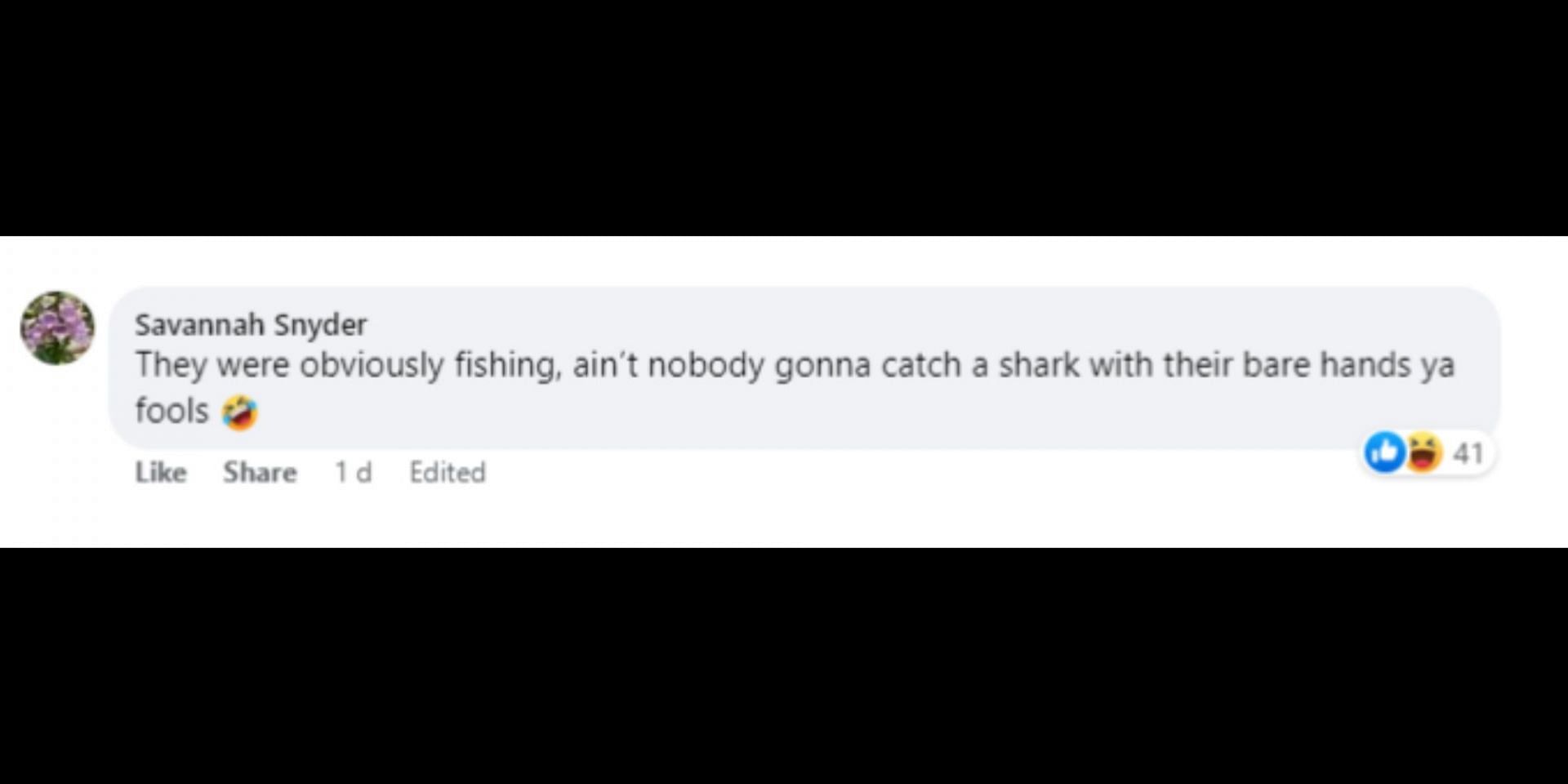 Netizens react to viral shark video at Florida&#039;s beach. (Image via Facebook/Tammy Scott)