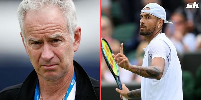 "No one wants to play Nick Kyrgios; he can be a threat" - John McEnroe
