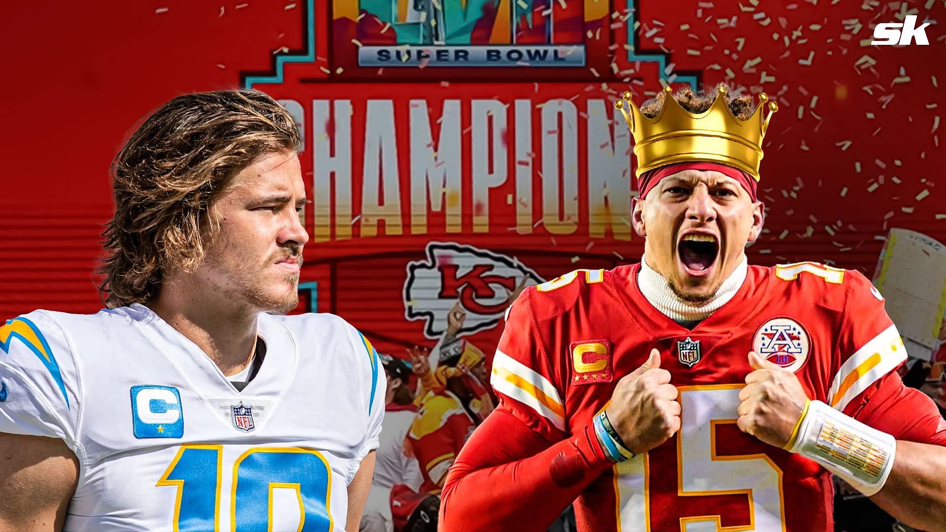 NFL analyst rules out Justin Herbert's Chargers to make noise in AFC West -  The king is still Patrick Mahomes