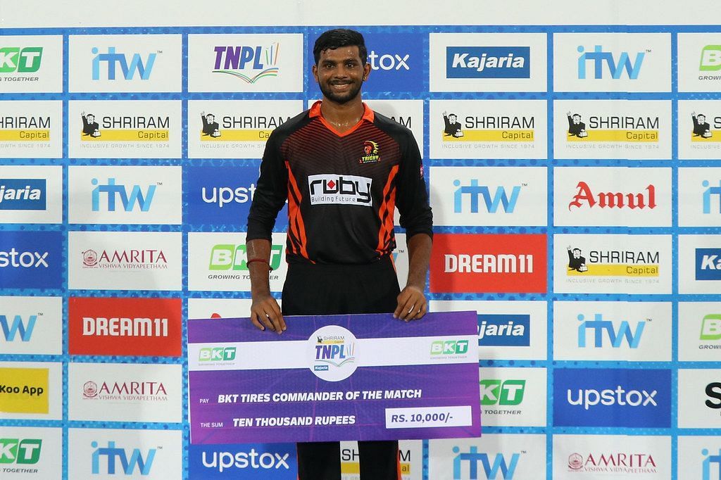 Nidhish Rajagopal (Image Courtesy: TNPL - Focus Sports)