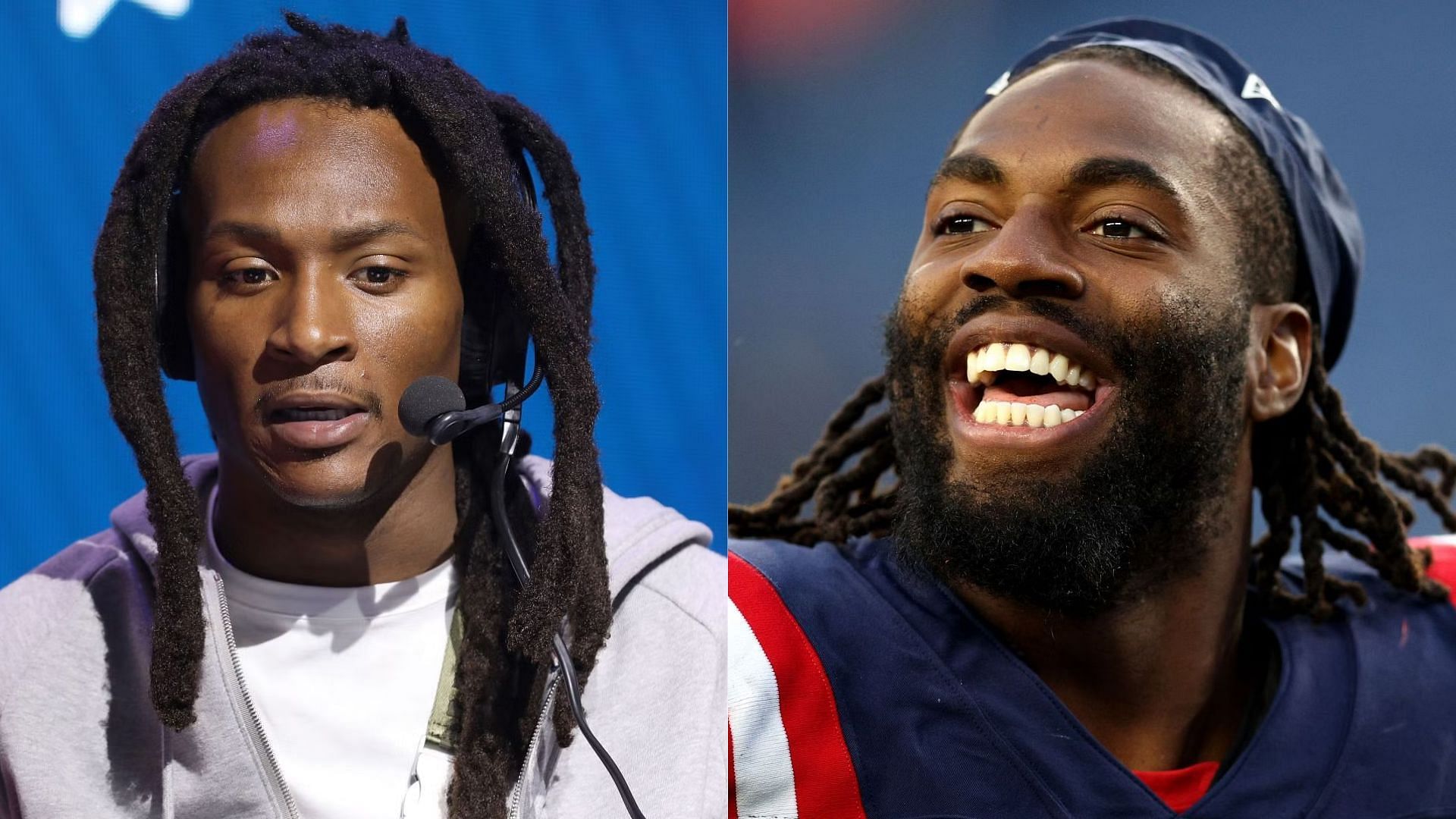 Did Matthew Judon (right) use a cryptic tweet to confirm DeAndre Hopkins