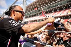 "P2 or Shakira?" - Fans joke about why Lewis Hamilton seemed very happy after 2023 F1 Spanish GP